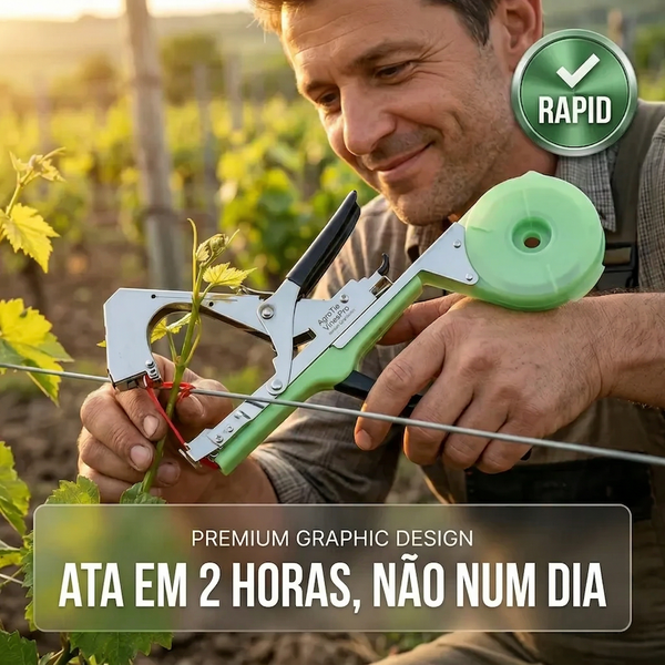 Prendedor de Videira Rápido