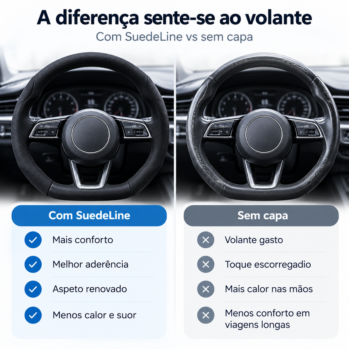 SuedeLine Cubrevolante Premium